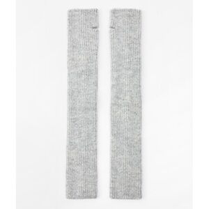 RIBBED FINGERLESS GLOVES